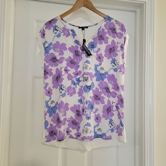 Papermoon Floral Blouse from Stitch Fix size small NWT - Picture 1 of 4